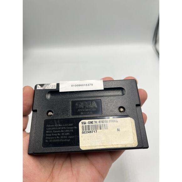 Sonic The Hedgehog Spinball SEGA Genesis Game Catridge Only - Picture 2 of 4